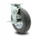 Service Caster 8 Inch Gray Pneumatic Wheel Swivel Caster with Brake and Bolt Swivel Lock SCC SCC-100S280-PNB-GRY-TLB-BSL - alternate 1